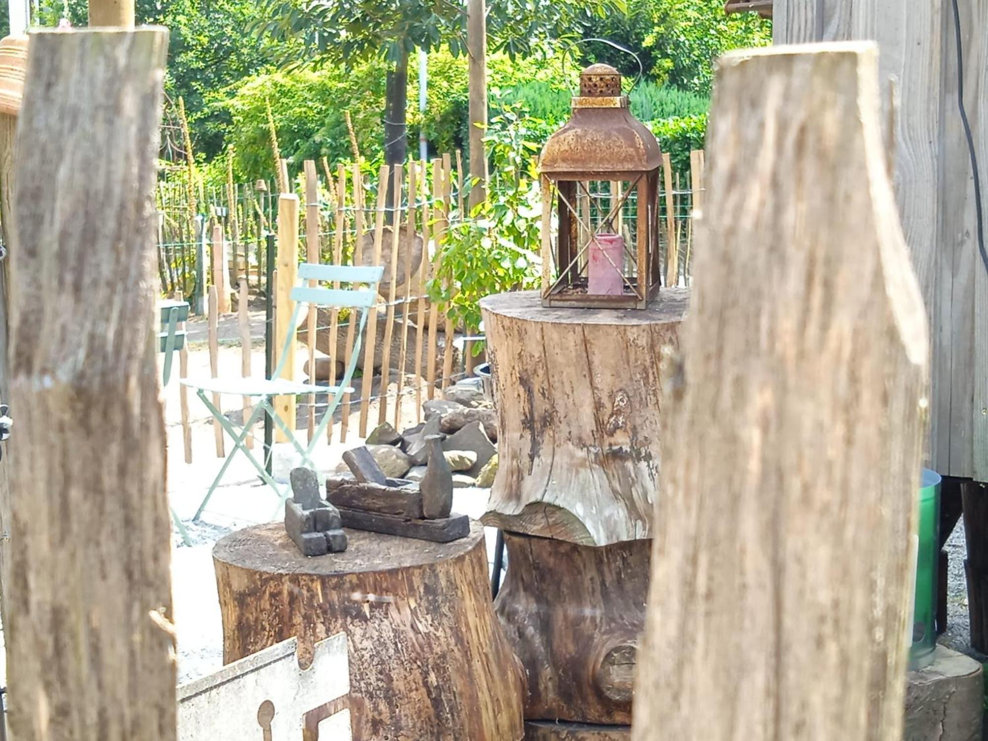 Schaeferwagen Auf'M Minibauernhof In Munster Villa Ngoại thất bức ảnh